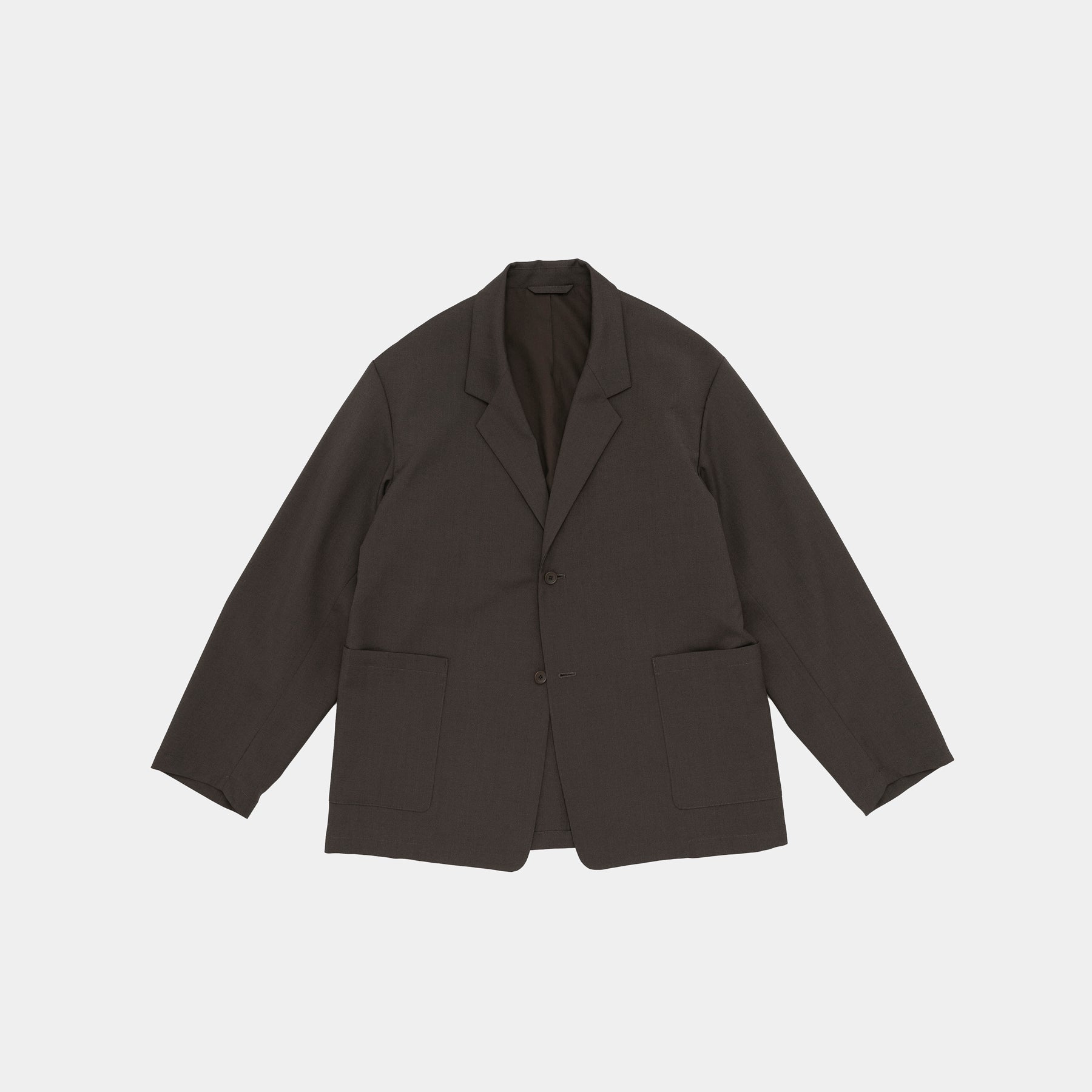 STILL BY HAND Relaxed 2B Jacket | Dark Brown LEO BOUTIQUE – Leo