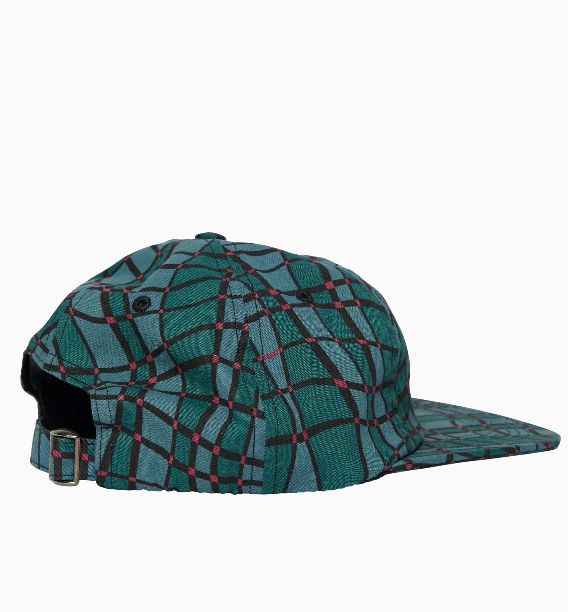 BY PARRA Squared Waves Pattern 6 Panel Hat LEO BOUTIQUE