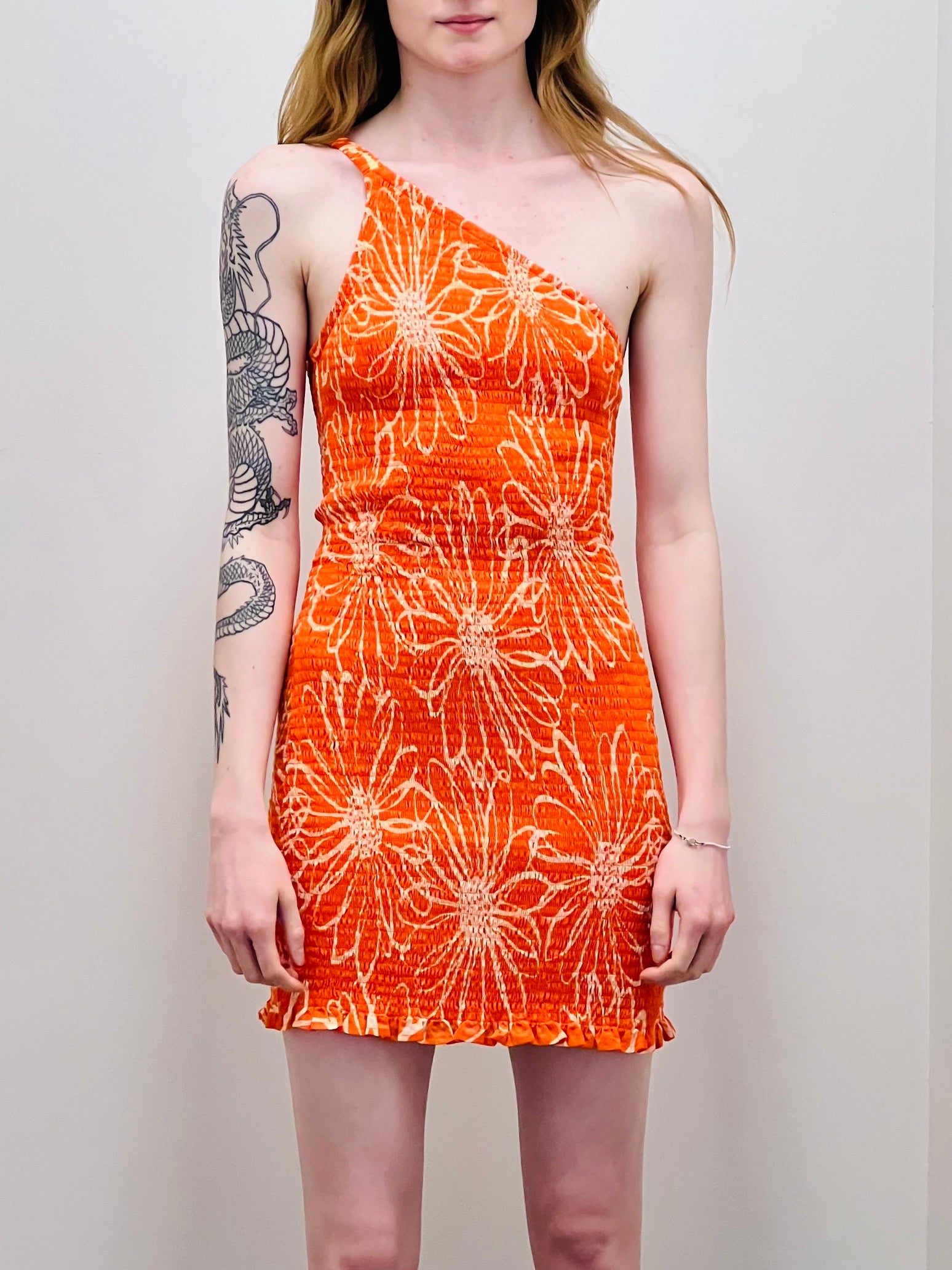 TERRE Mer Mini Dress | La Sirena F Orange