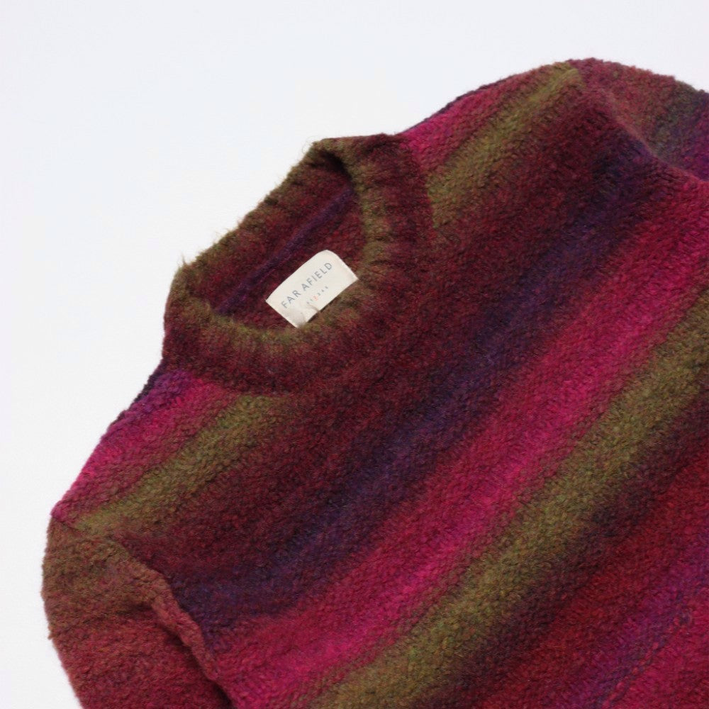 Leo Boutique | Hosono knit | Ombre stripe-Magenta multi |  Far Afield