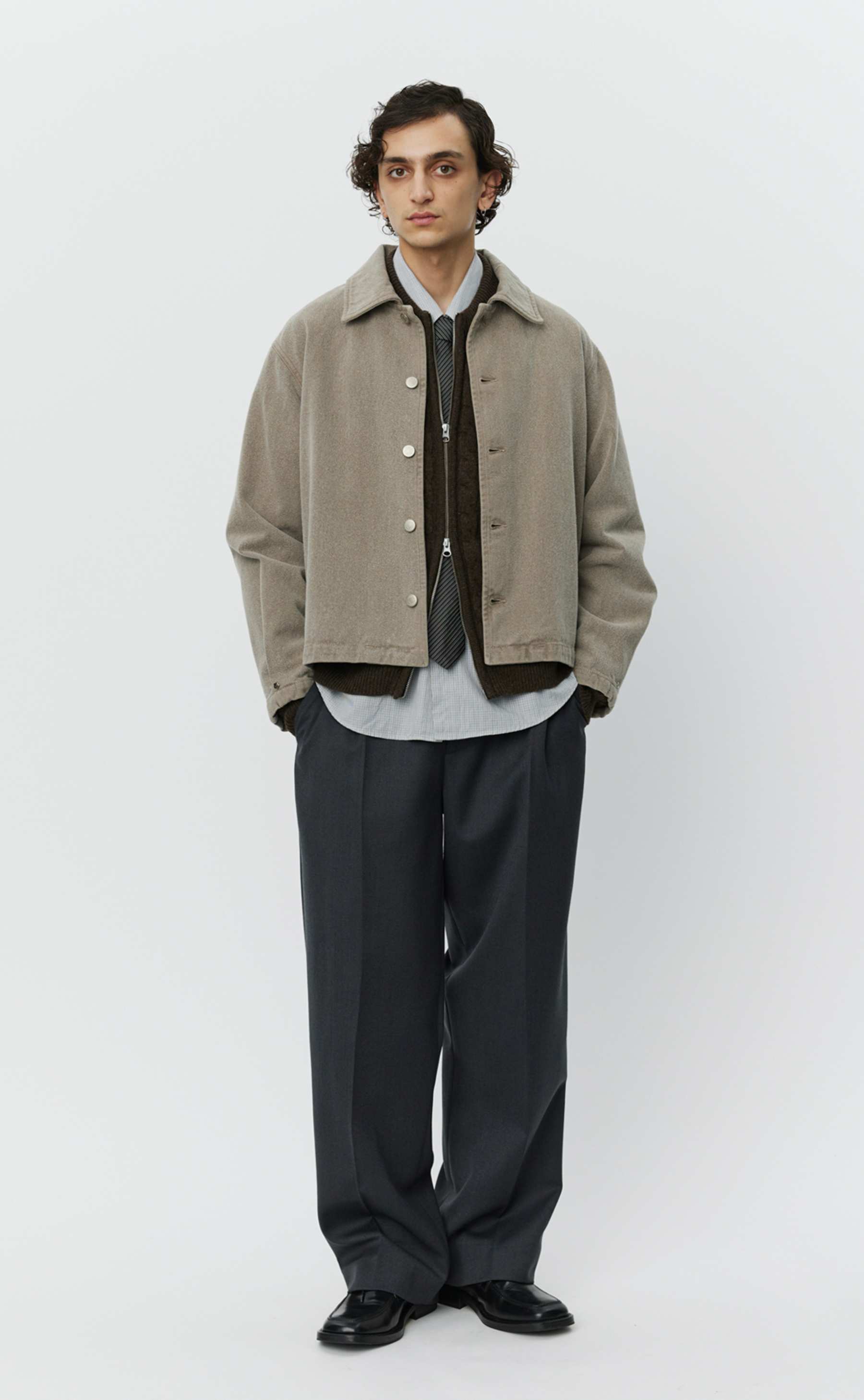 MFPEN Painters Jacket | Brushed Mudstone LEO BOUTIQUE