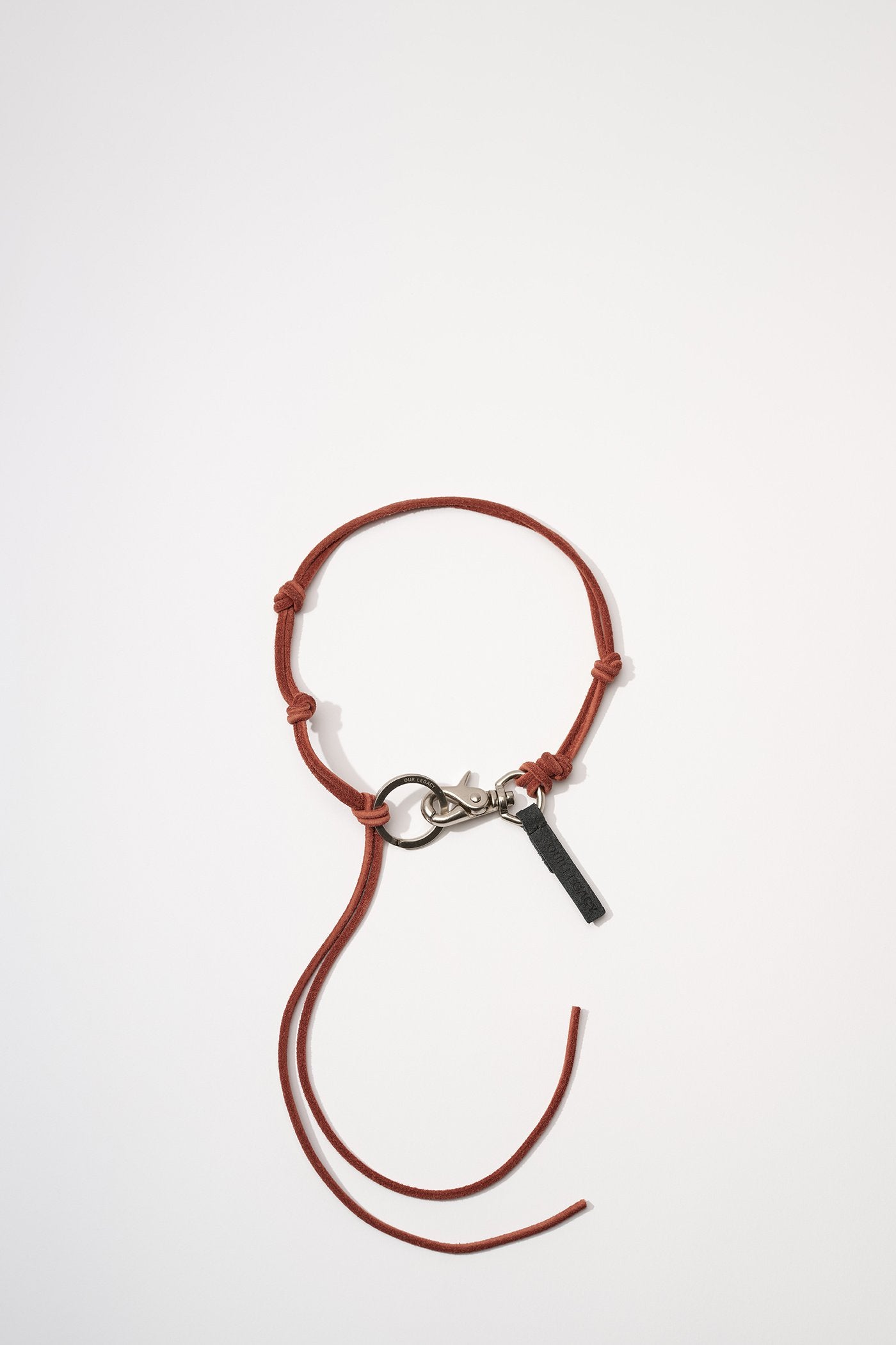 OUR LEGACY Ladon Key Chain Olive Leather LEO BOUTIQUE