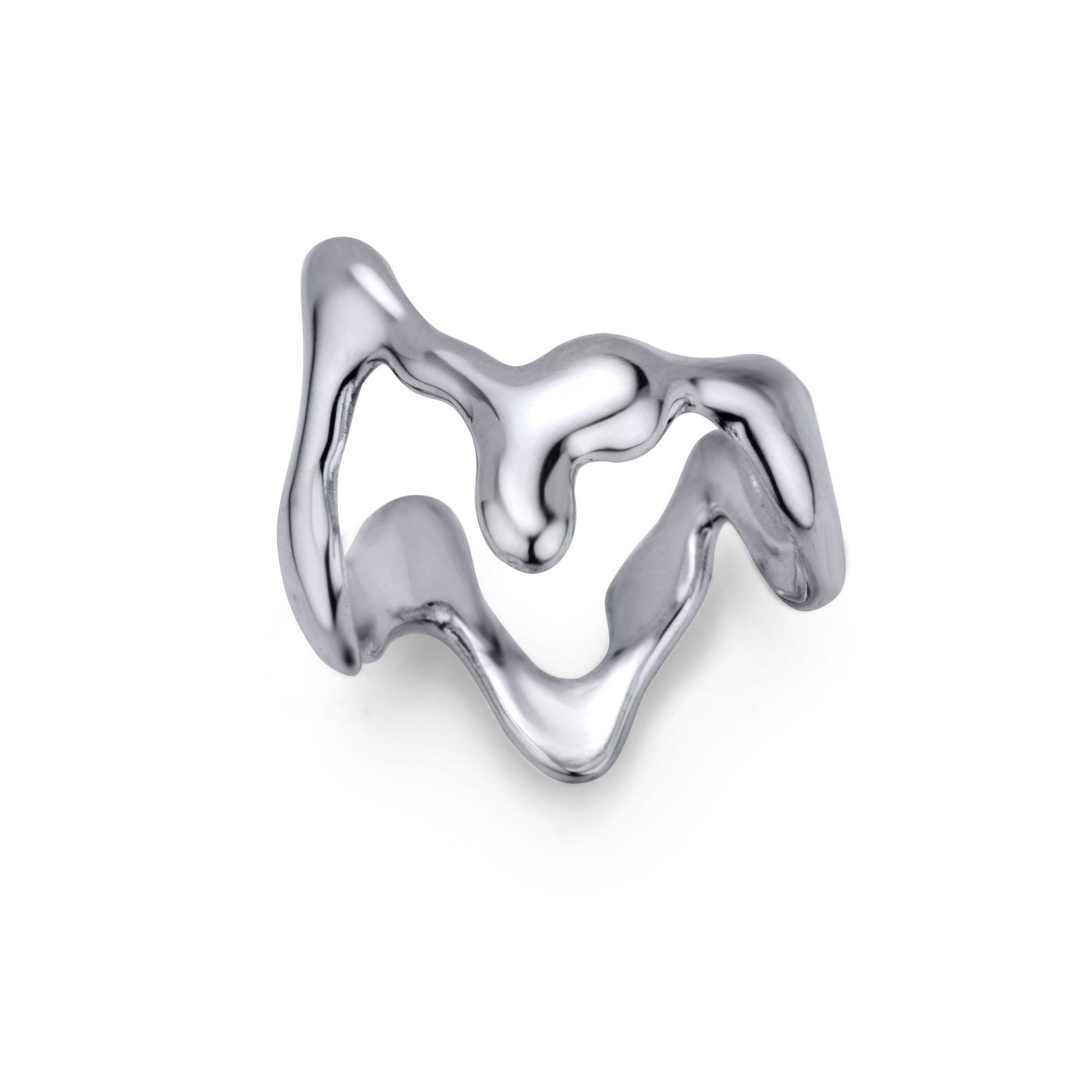 Leo Boutique Steff Eleoff Squiggle ring | 925 sterling silver