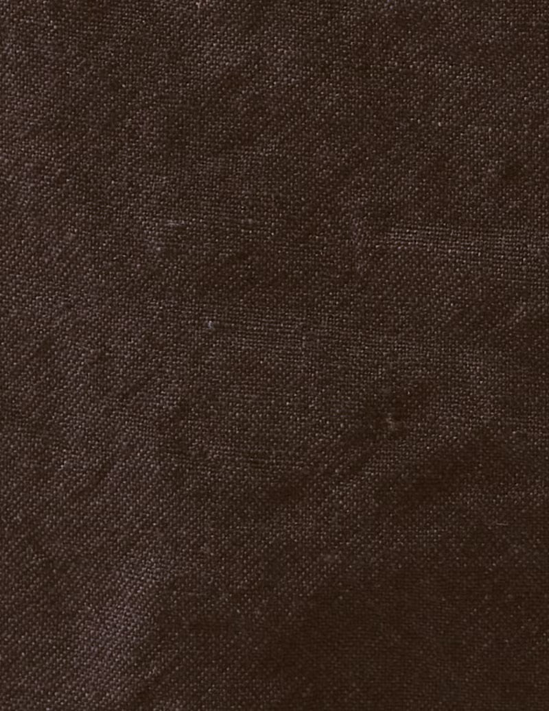 SAGE DE CRET WO/LI Tumble Washed Pegtop Pants | Brown LEO BOUTIQUE