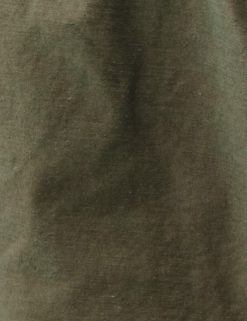 SAGE DE CRET CO/LI Back Satin M-47 Style Jacket | Olive LEO BOUTIQUE