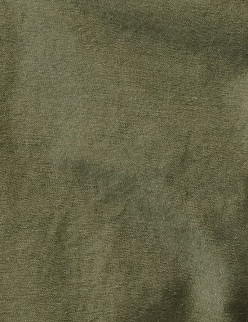 SAGE DE CRET CO/LI Back Satin M-51 Style Wide Pants | Olive LEO BOUTIQUE