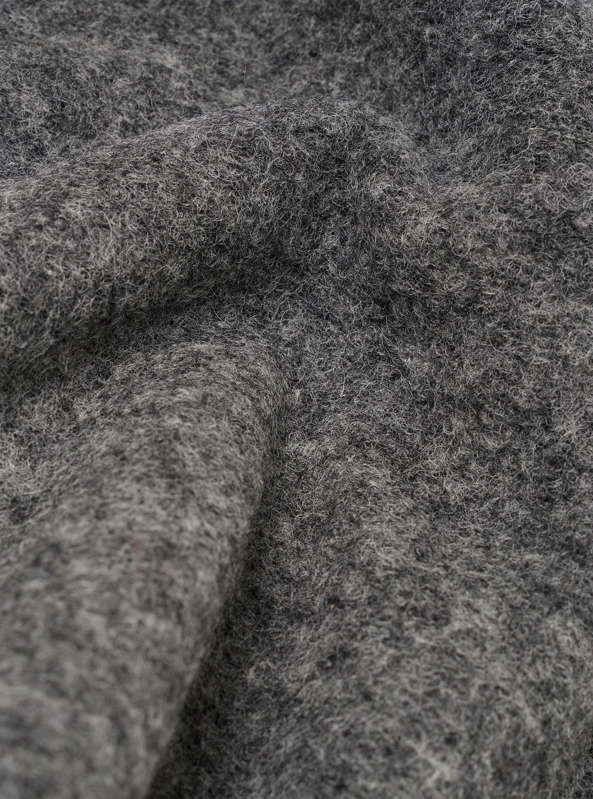 UNIVERSAL WORKS Wool Fleece Cardigan | Grey Marl LEO BOUTIQUE