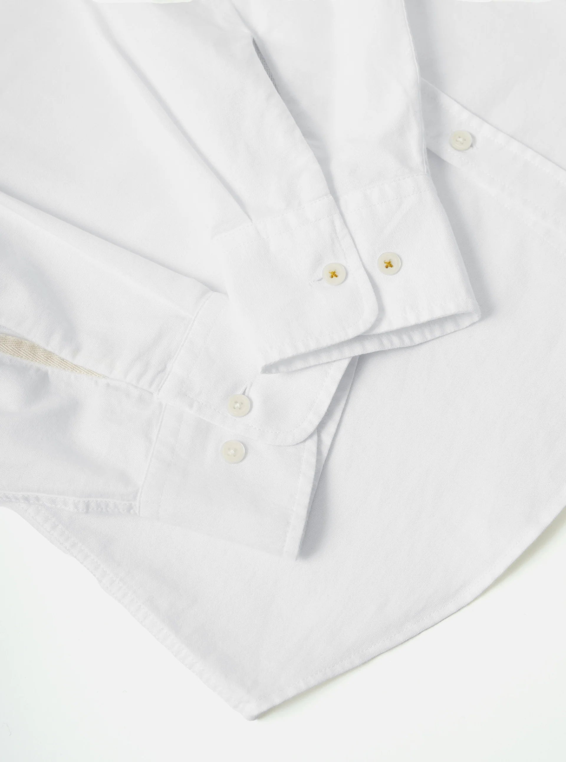 UNIVERSAL WORKS Daybrook Shirt | White LEO BOUTIQUE