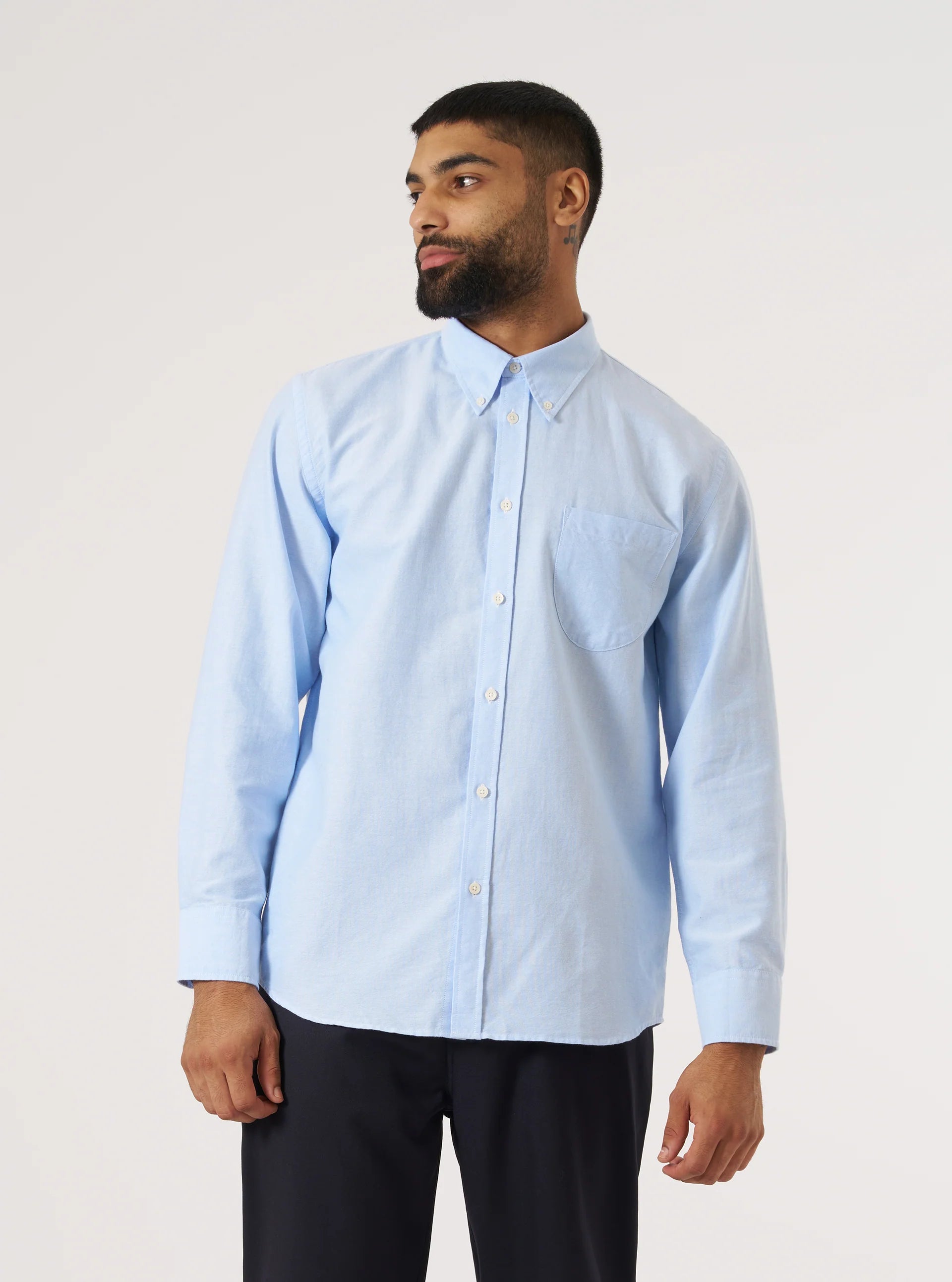 UNIVERSAL WORKS Daybrook Shirt | Sky Blue LEO BOUTIQUE