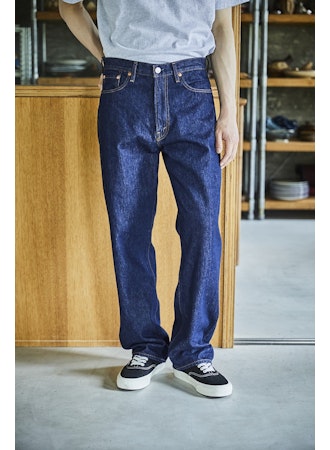 orSlow 101 DAD’S FIT DENIM PANTS L ORSLOW 101 Dad's Fit Denim Pants | One Wash 81 LEO BOUTIQUE – Leo