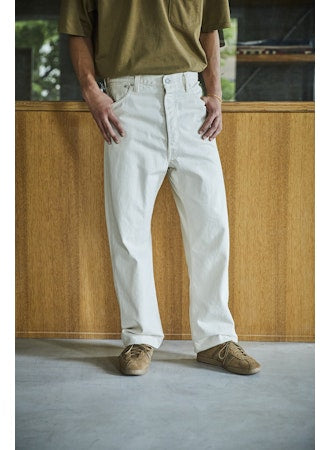 ORSLOW Grand Dad's Fit Kinari | Ecru LEO BOUTIQUE