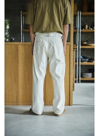 ORSLOW Grand Dad's Fit Kinari | Ecru LEO BOUTIQUE