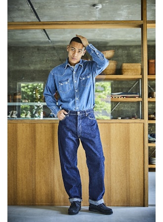 ORSLOW Grandad's Fit denim pants | One wash LEO BOUTIQUE