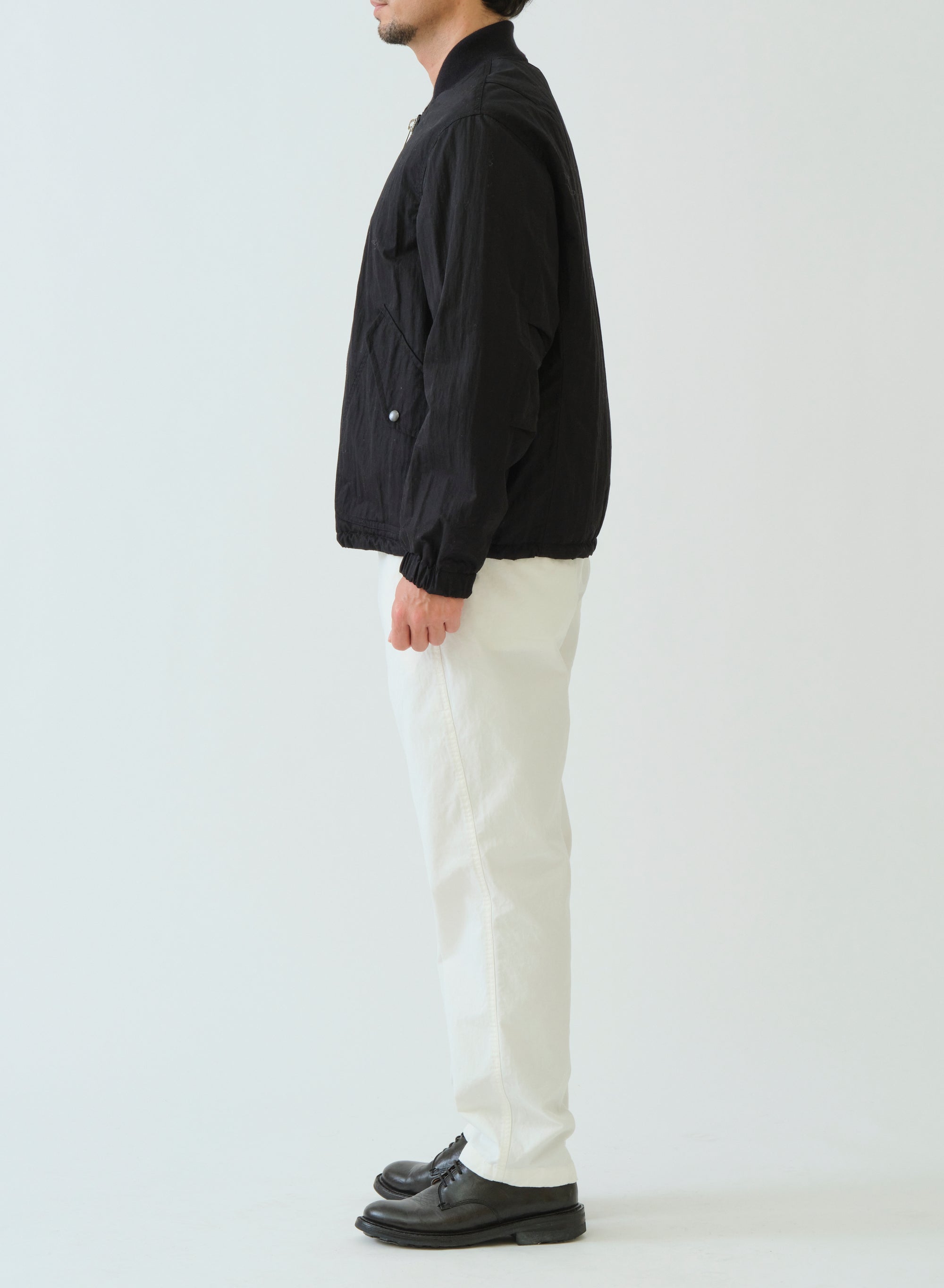 SAGE DE CRET Reversible MA-1 type Jacket | Black LEO BOUTIQUE