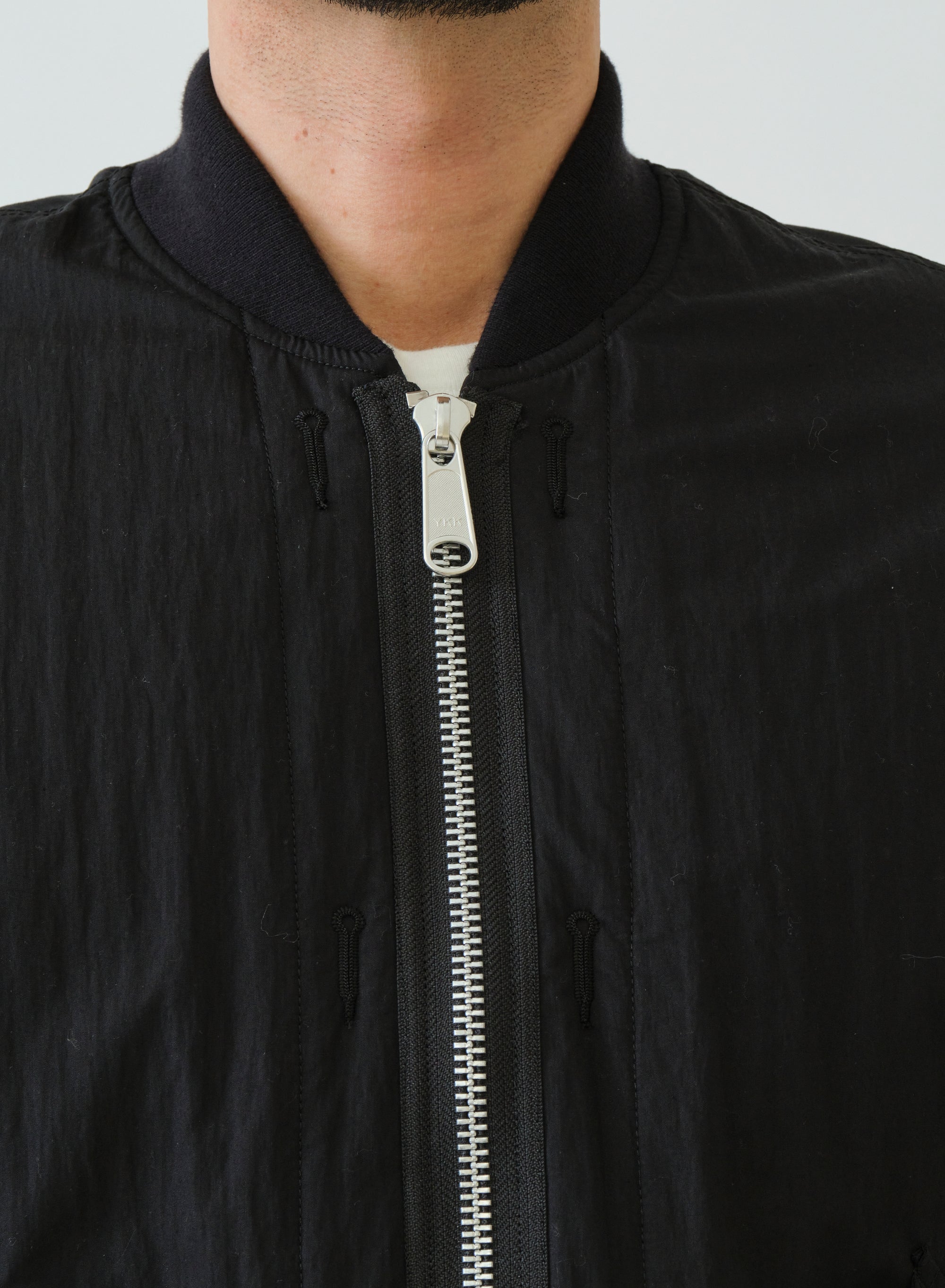 SAGE DE CRET Reversible MA-1 type Jacket | Black LEO BOUTIQUE