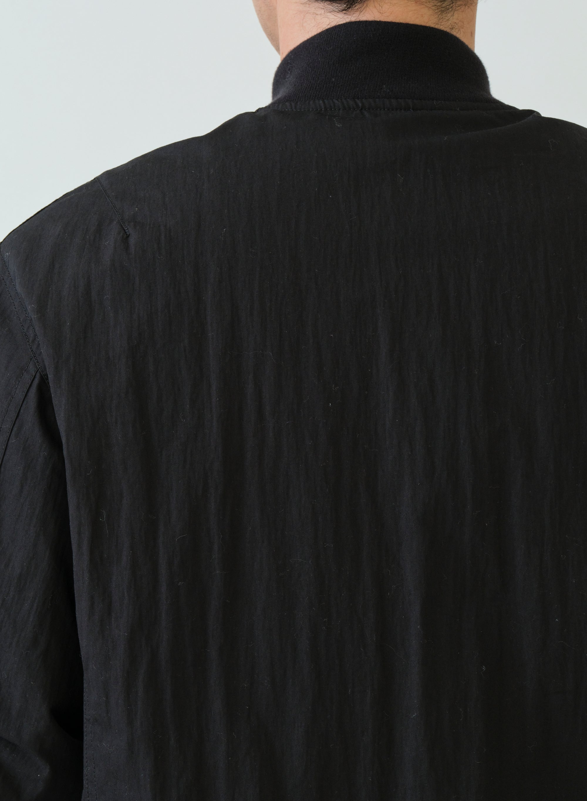 SAGE DE CRET Reversible MA-1 type Jacket | Black LEO BOUTIQUE