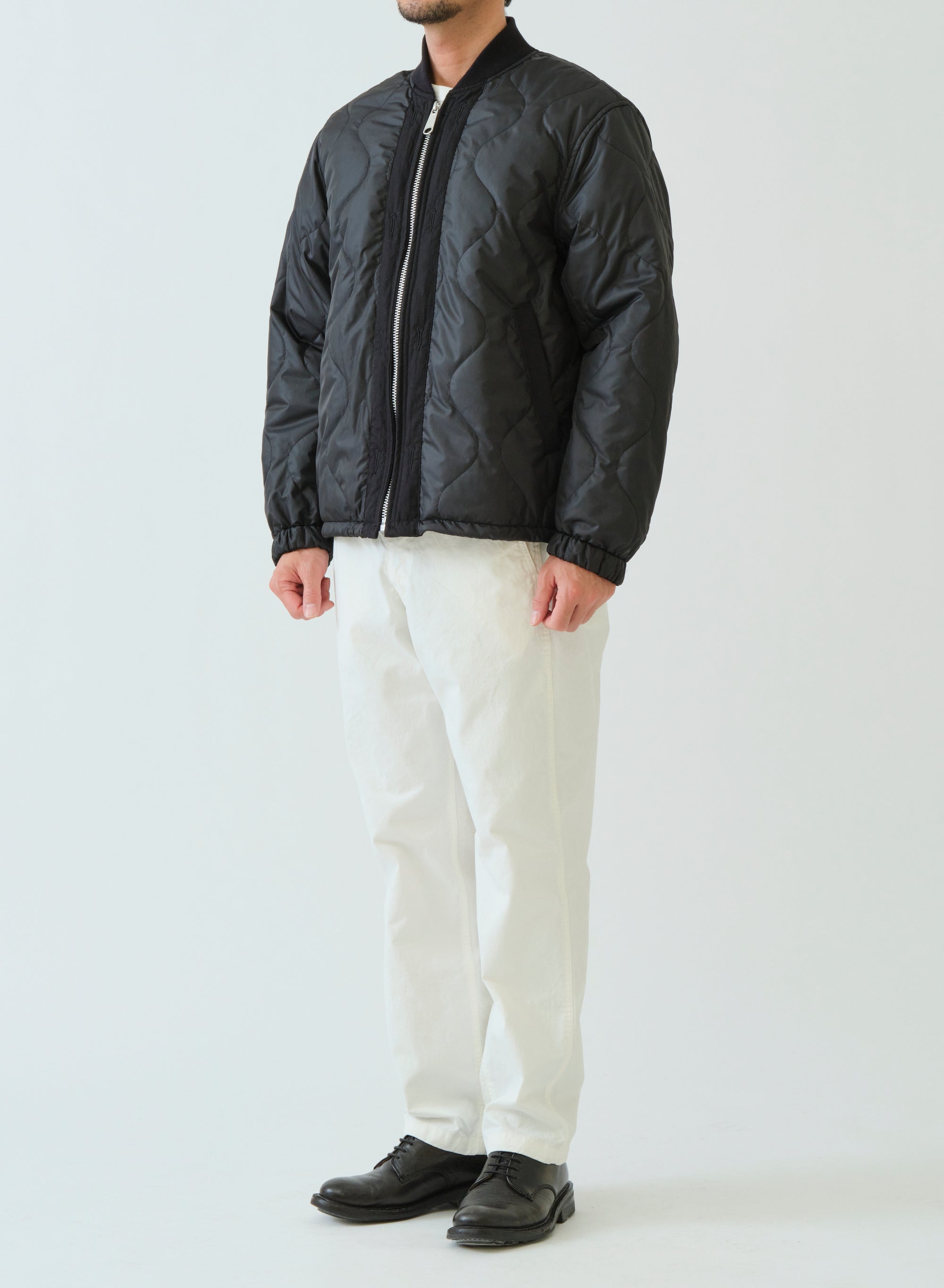 SAGE DE CRET Reversible MA-1 type Jacket | Black LEO BOUTIQUE