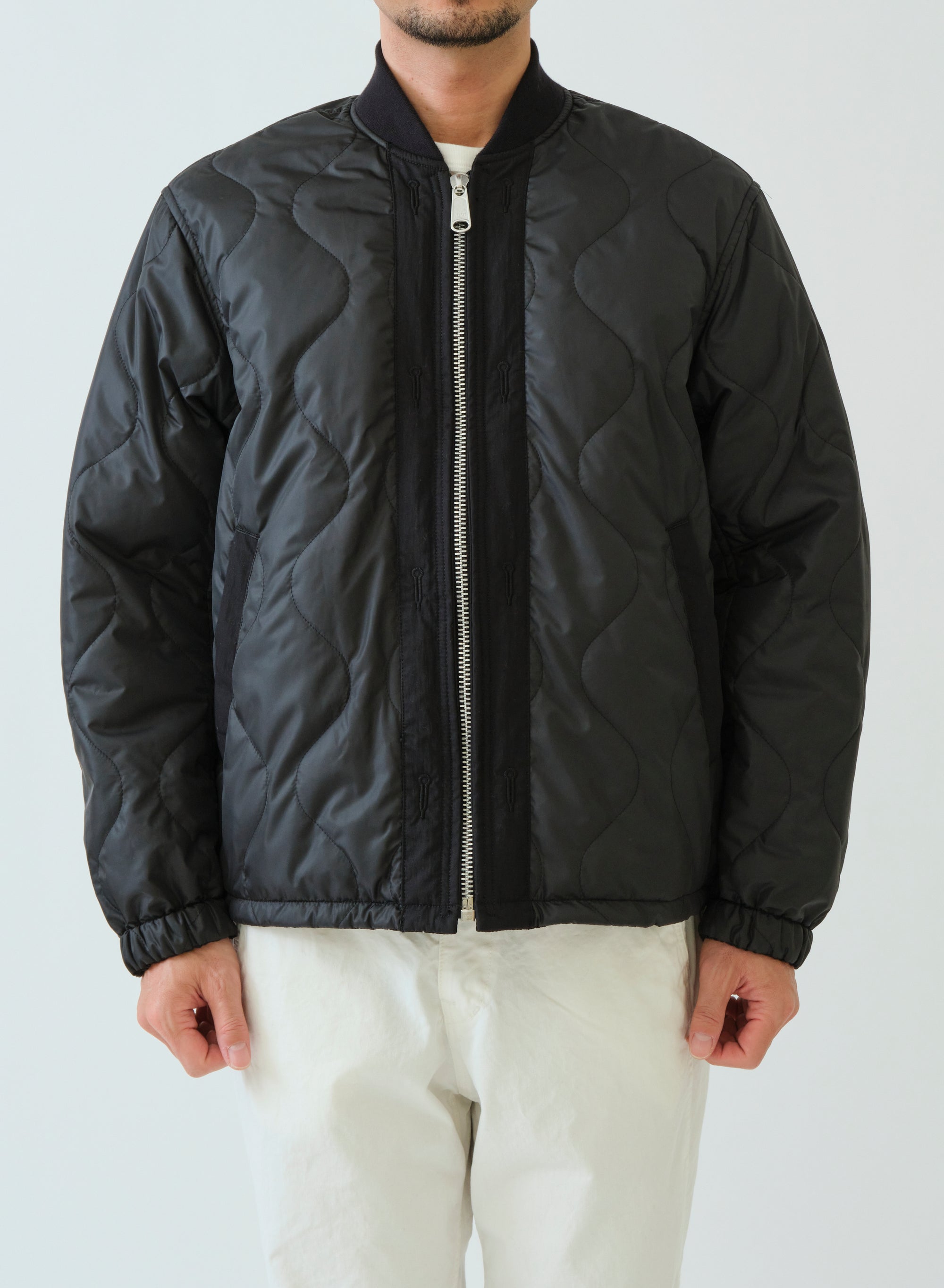 SAGE DE CRET Reversible MA-1 type Jacket | Black LEO BOUTIQUE