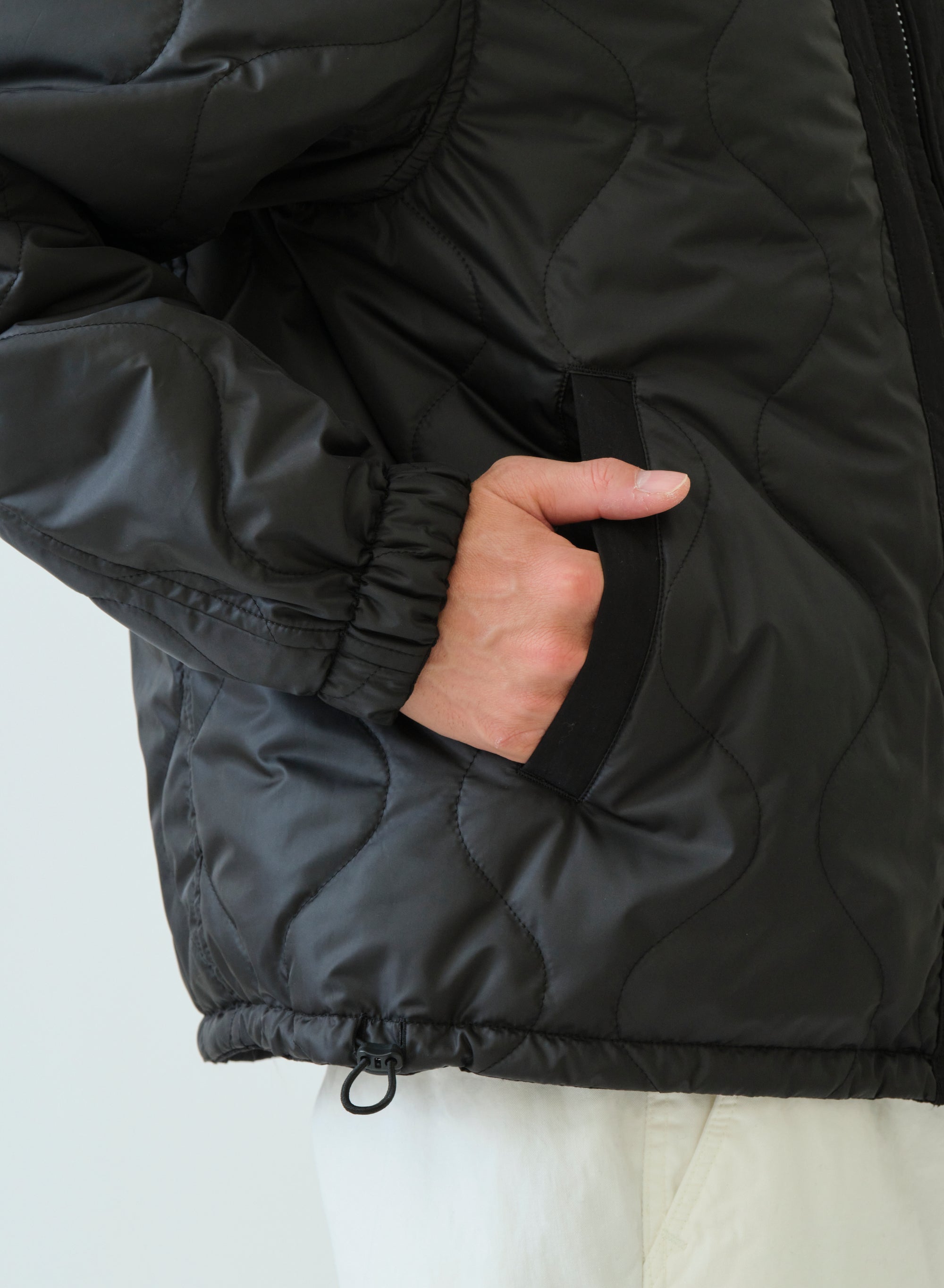 SAGE DE CRET Reversible MA-1 type Jacket | Black LEO BOUTIQUE