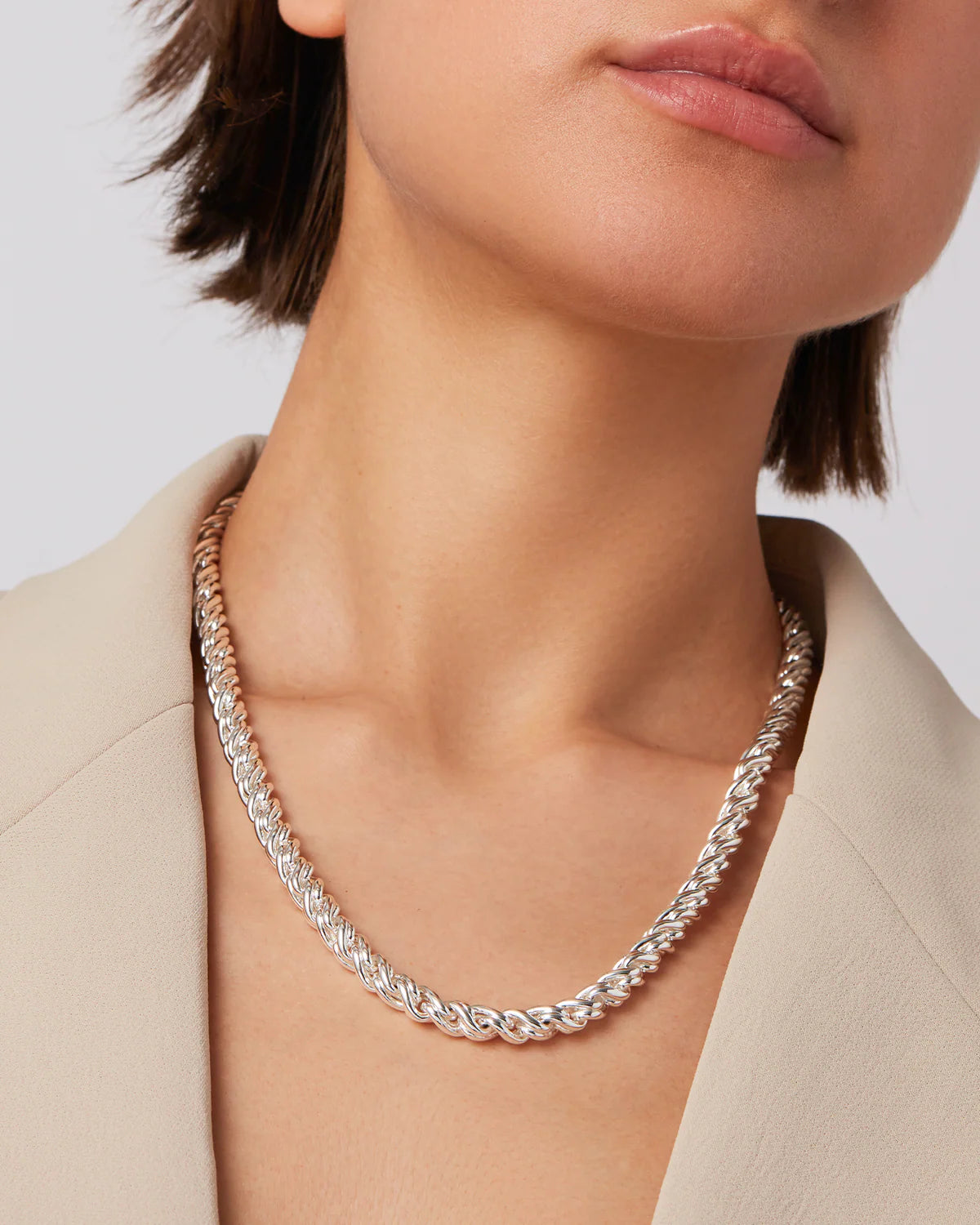 JENNY BIRD Rizzo Necklace | Silver LEO BOUTIQUE