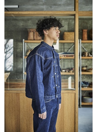 ORSLOW Type 1 40's Pleated Front Jacket | One Wash 81 LEO BOUTIQUE