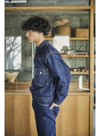 ORSLOW Type 1 40's Pleated Front Jacket | One Wash 81 LEO BOUTIQUE