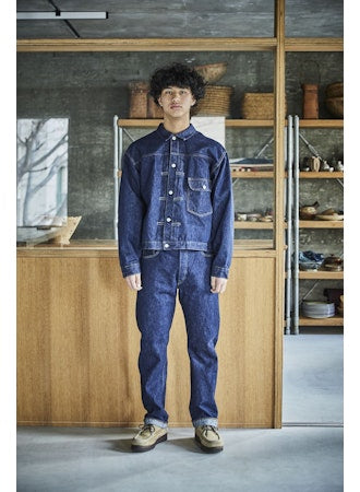 ORSLOW Type 1 40's Pleated Front Jacket | One Wash 81 LEO BOUTIQUE