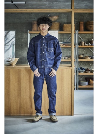 ORSLOW Type 1 40's Pleated Front Jacket | One Wash 81 LEO BOUTIQUE