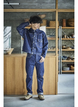 ORSLOW Type 1 40's Pleated Front Jacket | One Wash 81 LEO BOUTIQUE