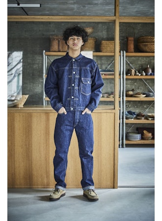 ORSLOW Type 1 40's Pleated Front Jacket | One Wash 81 LEO BOUTIQUE