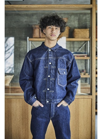 ORSLOW Type 1 40's Pleated Front Jacket | One Wash 81 LEO BOUTIQUE