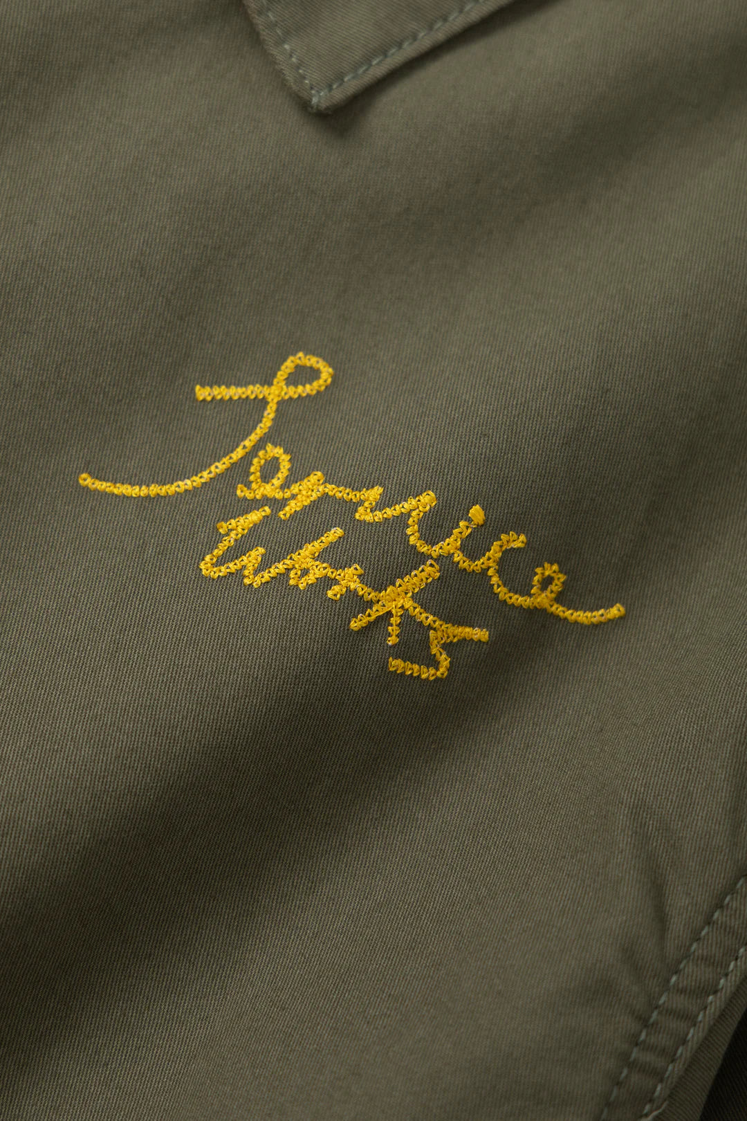 SERVICE WORKS Twill Work Jacket | Olive LEO BOUTIQUE