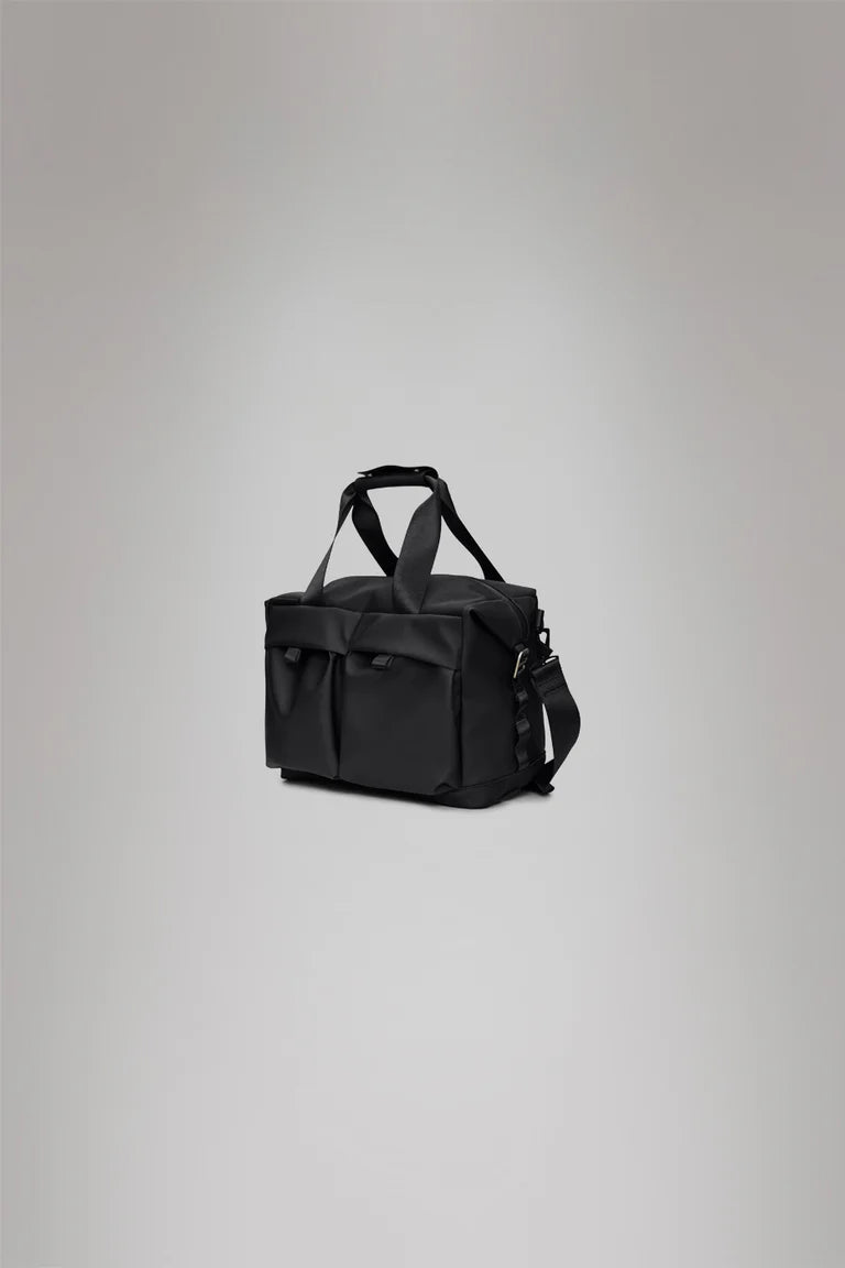 RAINS Otaru Weekend Bag | Black LEO BOUTIQUE