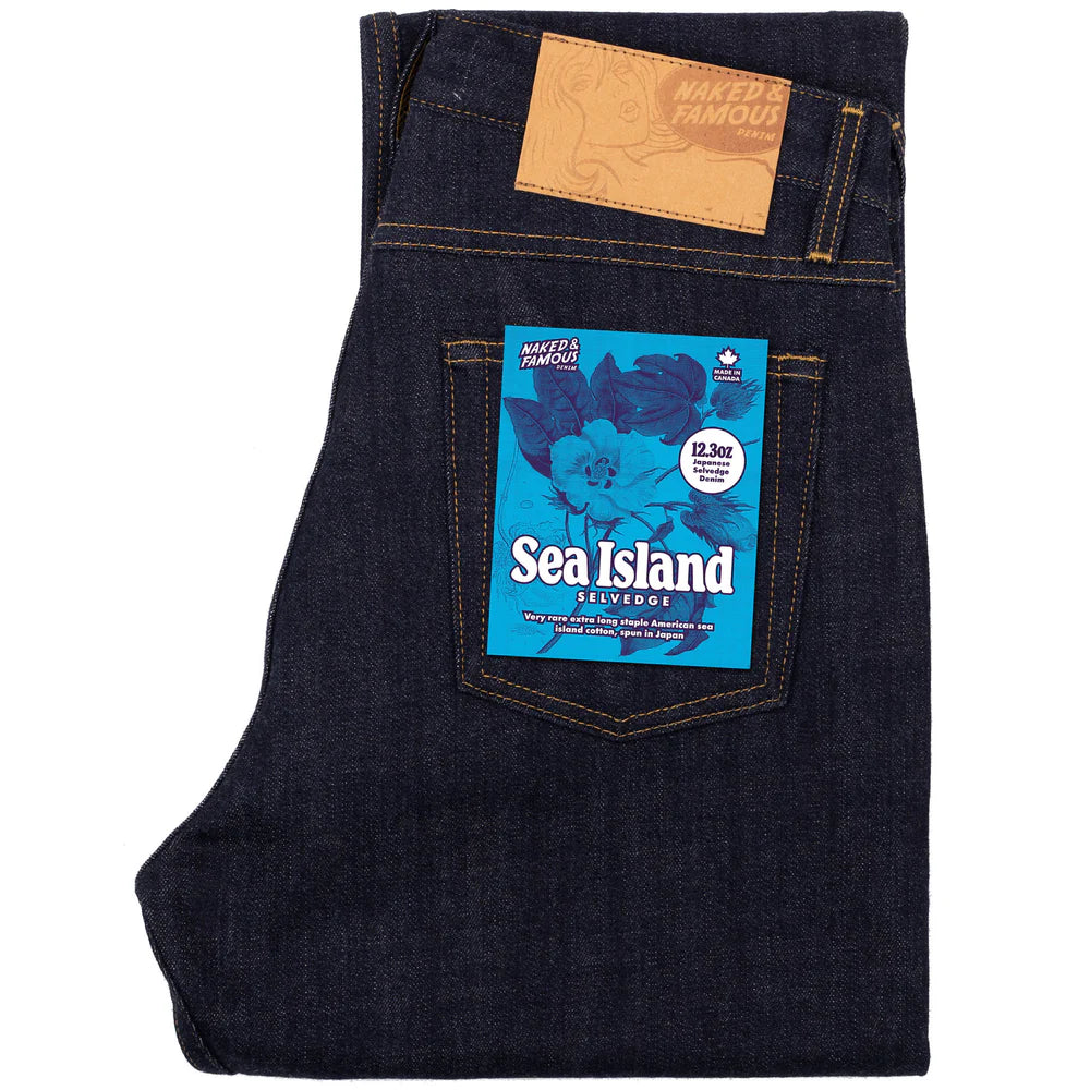 NAKED AND FAMOUS Strong Guy | Sea Island Selvedge LEO BOUTIQUE