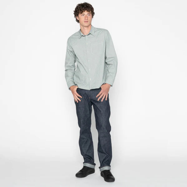 True Guy | Green Cast Stretch selvedge