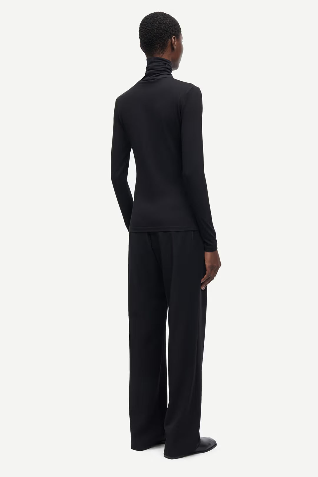 LEO BOUTIQUE Hoys Straight Pants | Black SAMSOE SAMSOE