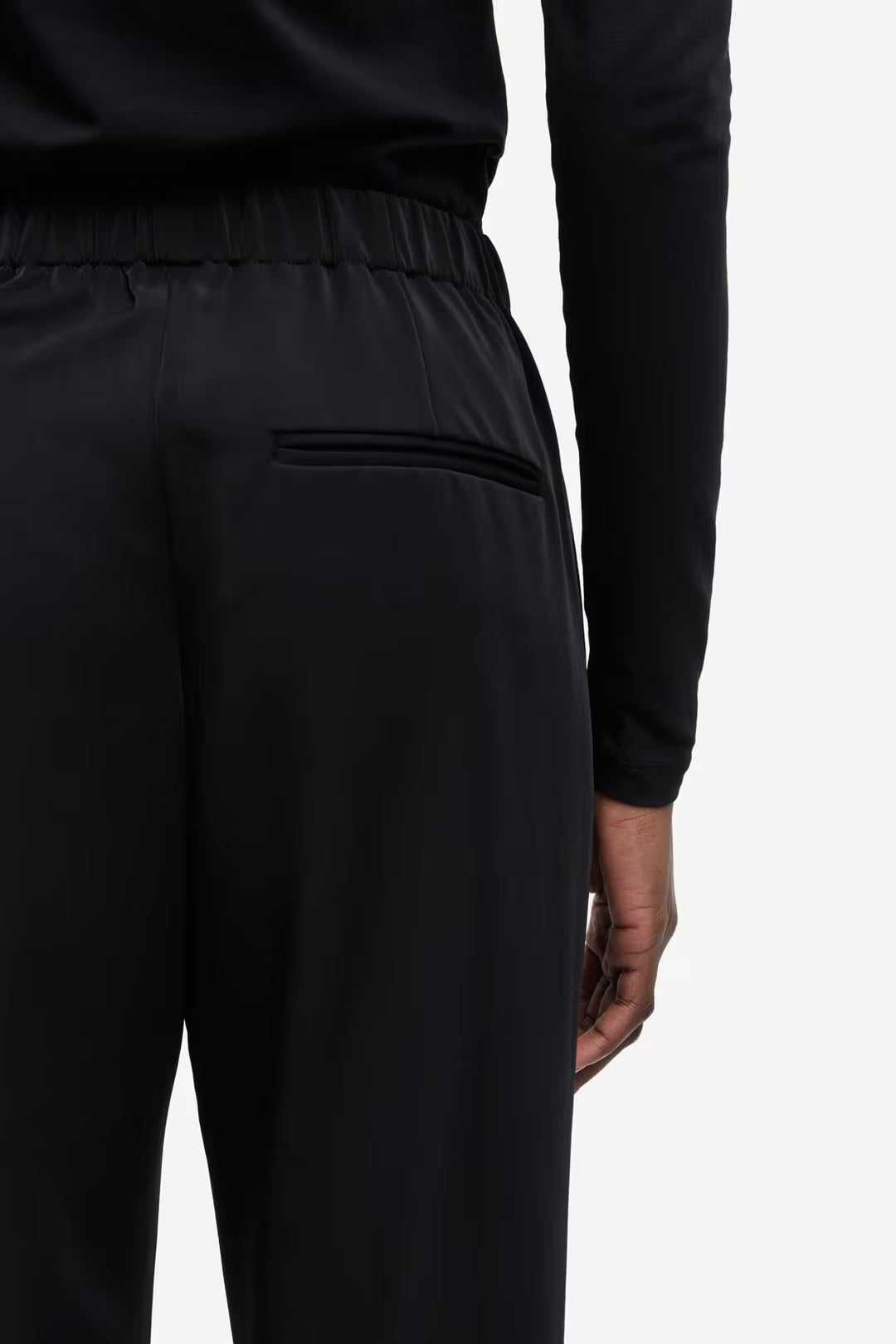 LEO BOUTIQUE Hoys Straight Pants | Black SAMSOE SAMSOE