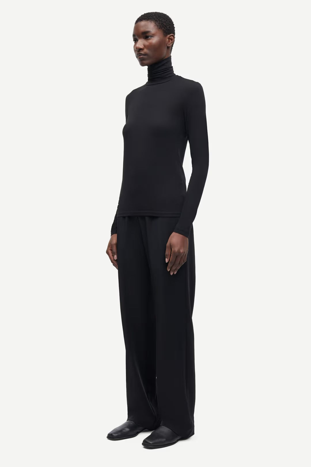 LEO BOUTIQUE Hoys Straight Pants | Black SAMSOE SAMSOE