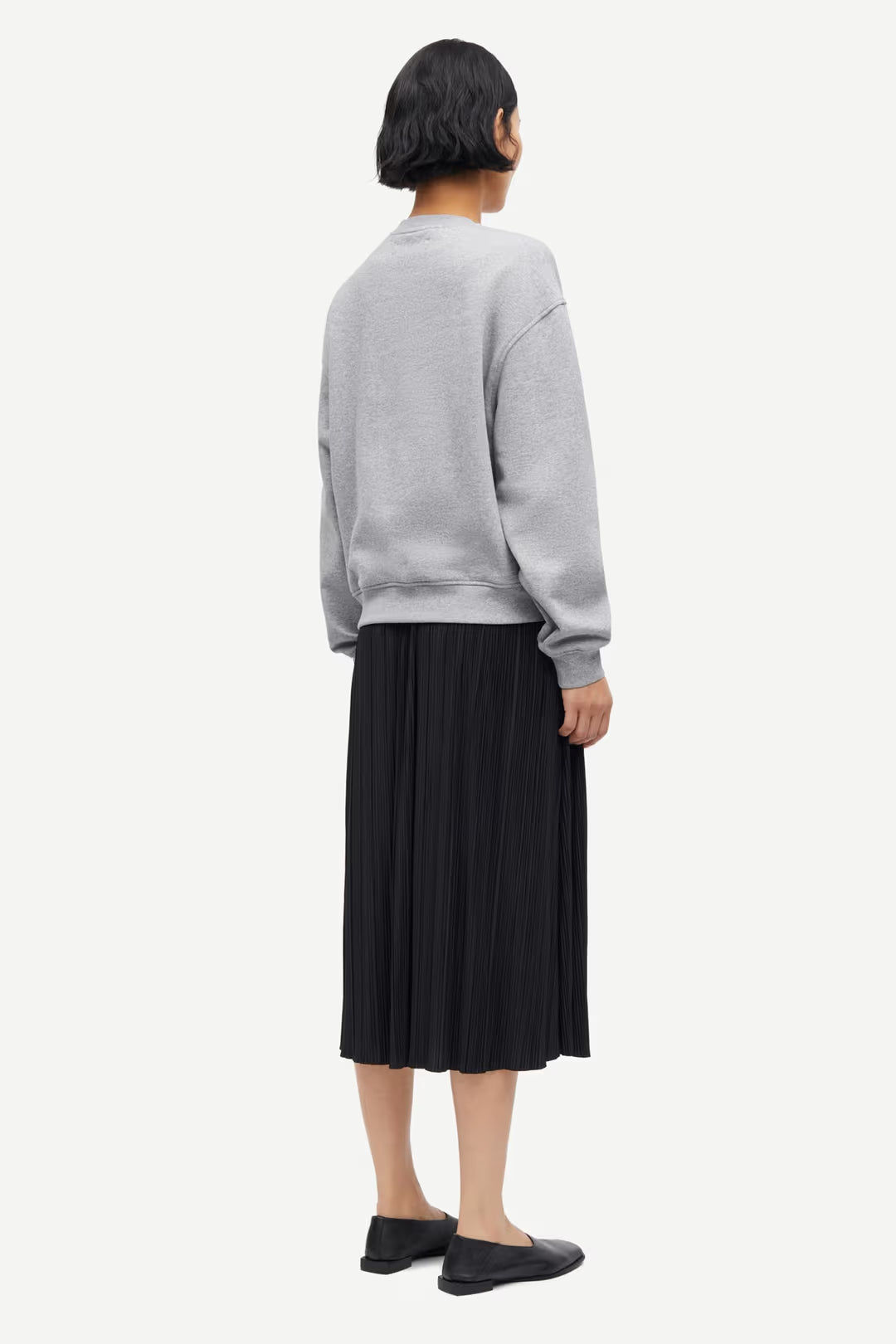 LEO BOUTIQUE Uma Pleated Skirt | Black SAMSOE SAMSOE