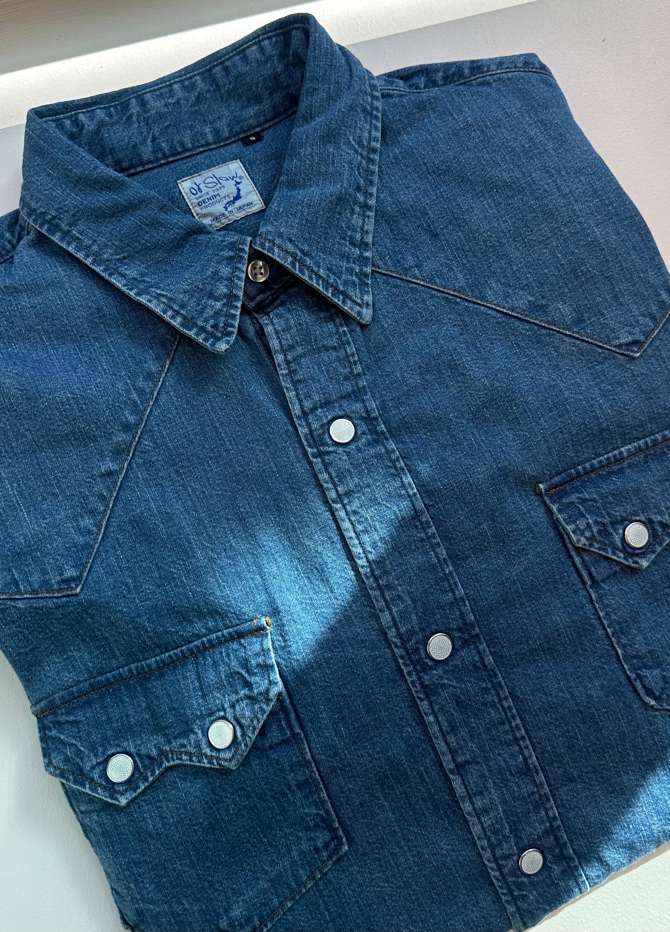 ORSLOW Denim Western Shirt | Denim Used LEO BOUTIQUE