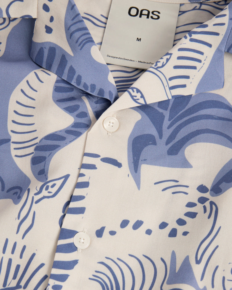 OAS Mystea Rocco Shirt | Blue LEO BOUTIQUE