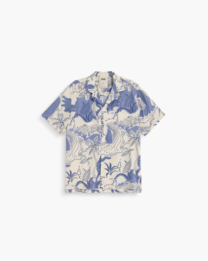 OAS Mystea Rocco Shirt | Blue LEO BOUTIQUE