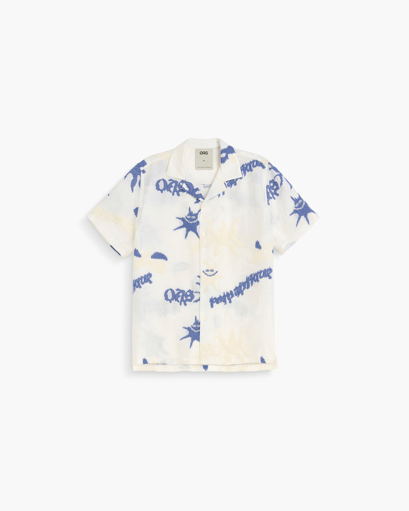 OAS Romantique Rocco Shirt | Blue LEO BOUTIQUE