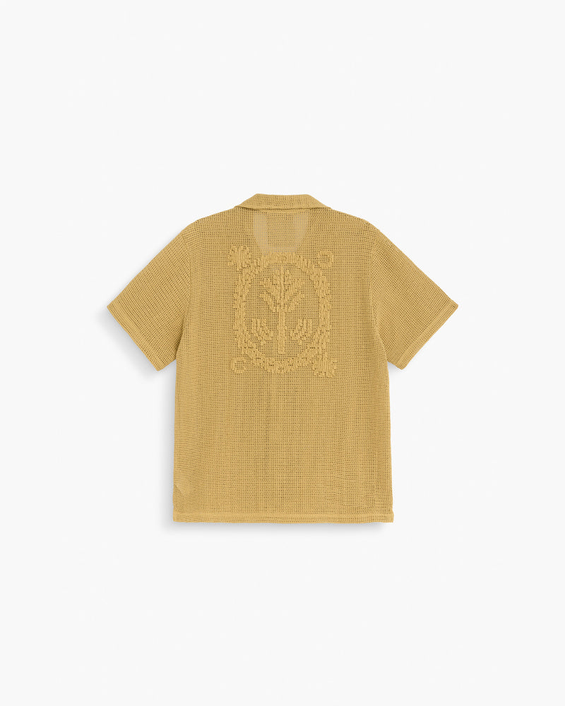 OAS Terra Cuba Shirt | Dk-Yellow LEO BOUTIQUE