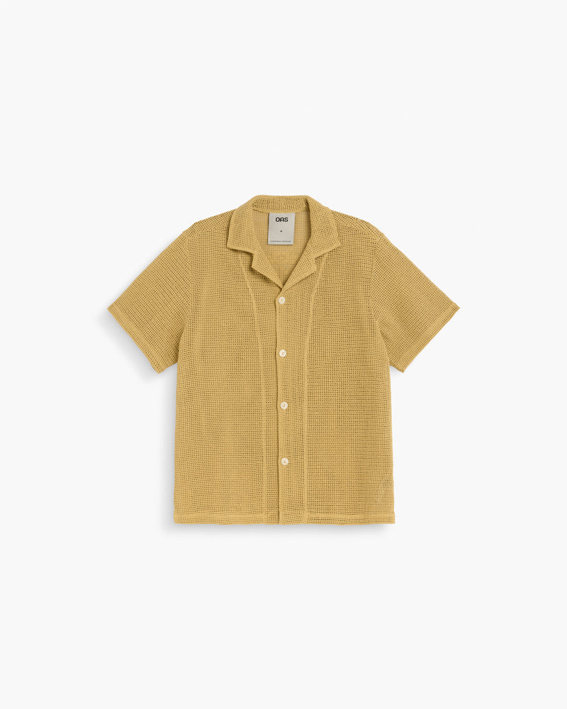 OAS Terra Cuba Shirt | Dk-Yellow LEO BOUTIQUE