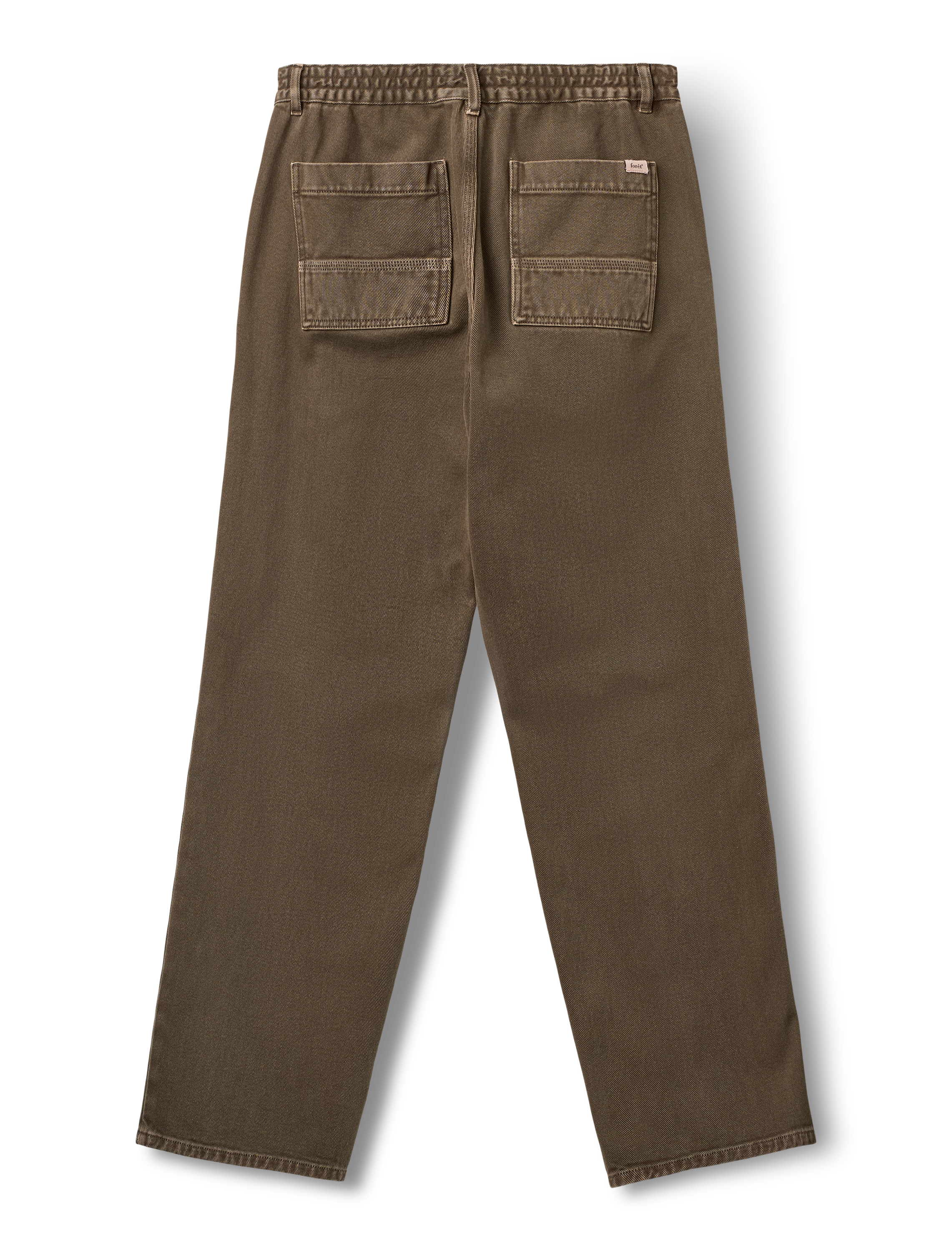 FORÉT Clay Denim Pant | Brown Denim LEO BOUTIQUE