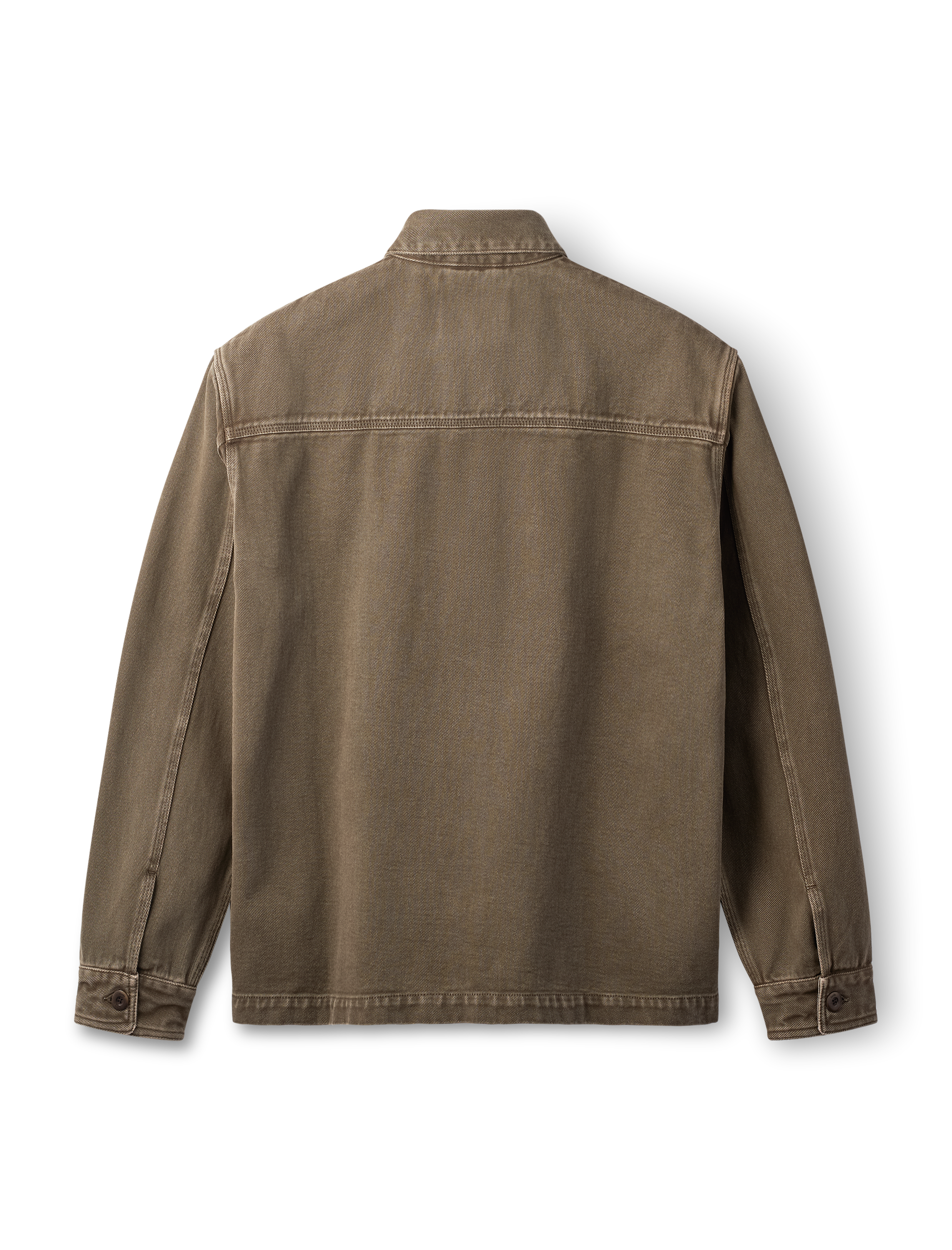 FORÉT Berry Denim OverShirt | Brown Denim LEO BOUTIQUE
