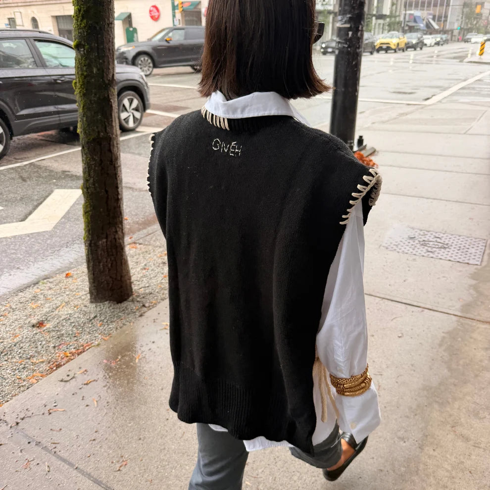GIVEH Rú Vest | Black LEO BOUTIQUE