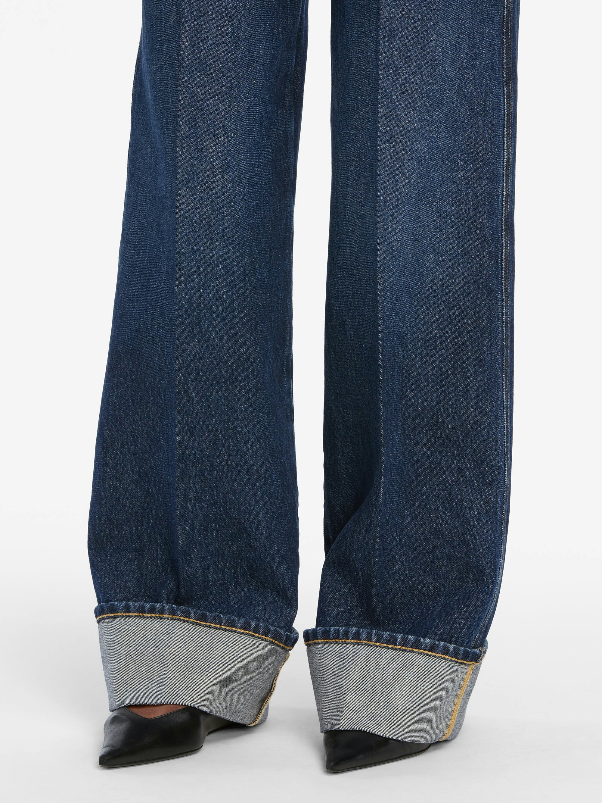 LEO BOUTIQUE The Cuffed Wide Jean | Spencer FRAME DENIM