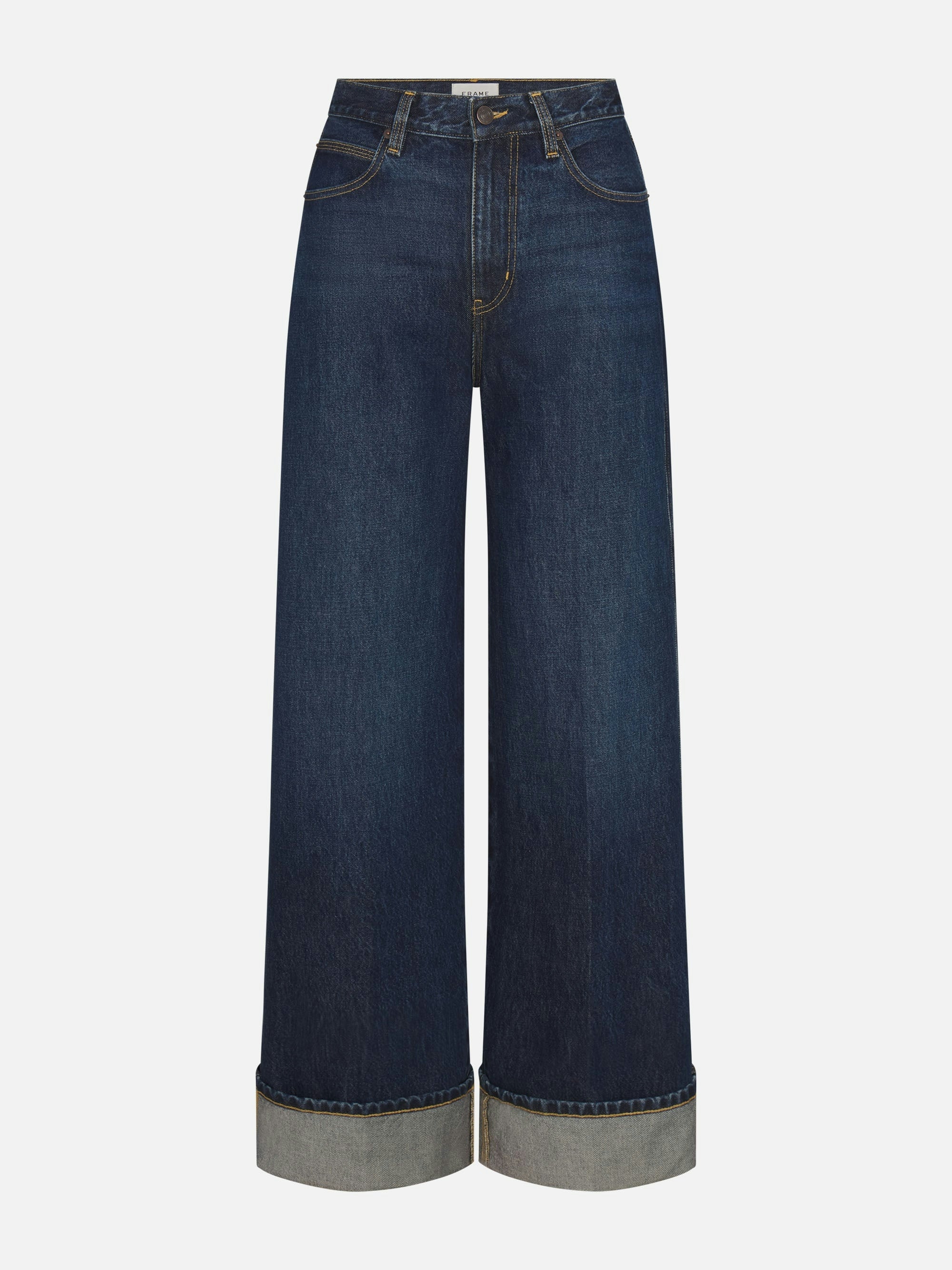 LEO BOUTIQUE The Cuffed Wide Jean | Spencer FRAME DENIM